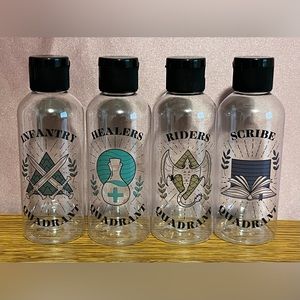 Fairyloot Fourth Wing Travel Bottles NWT